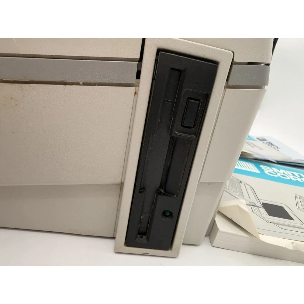 Smith Corona PWP 3600 DS Personal Word Processor Floppy Disk Vintage Turns On